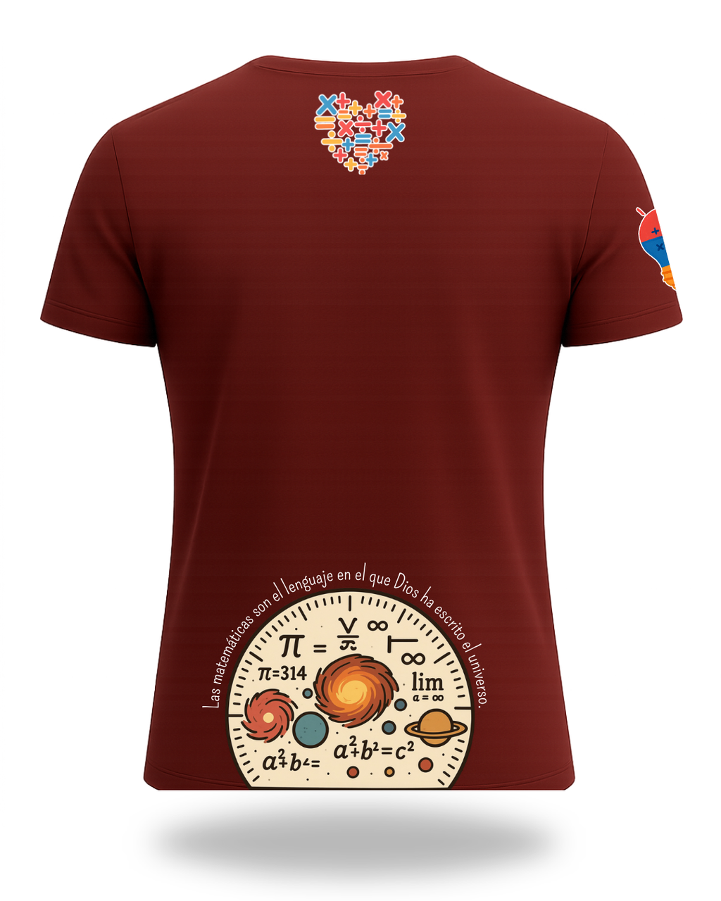CAMISETA MATEMÁTICAS UNIVERSO