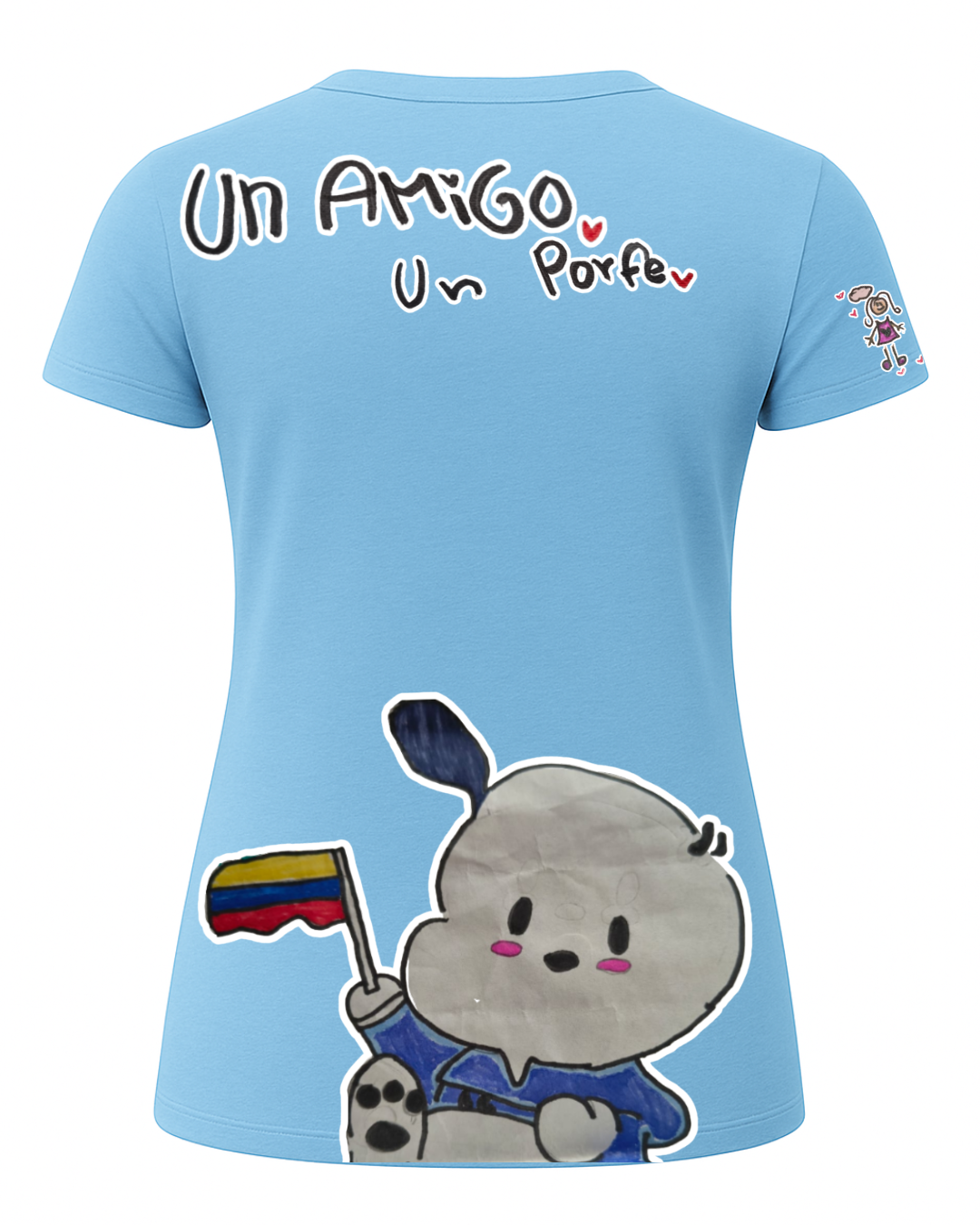 Camiseta "Un amigo, un porfe"