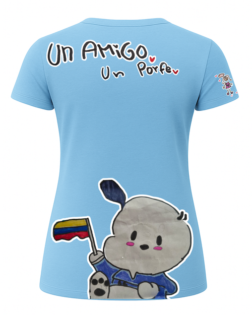 Camiseta "Un amigo, un porfe"